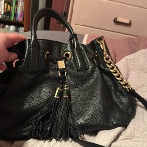Michael Kors black purse authentic